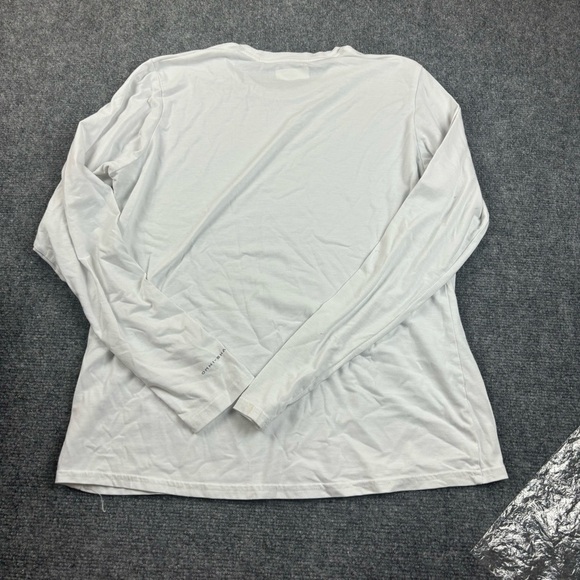 COLUMBIA Mens White Long Sleeved Omni-Shade shirt size: Medium - Picture 2 of 8